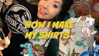 ❤How I Make My Own Tshirts With Transferpaper! : Laser printer, heat press. ❤