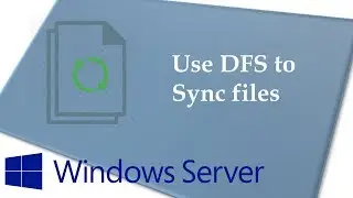 DFS is excellent for file synchronisation between servers!