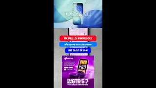 C&aacute;ch Fix Full Lỗi iPhone Lock iOS 26 bằng Load IPCC v&agrave; Respring &ndash; Chi Tiết, Dễ L&agrave;m ProNew57GTR