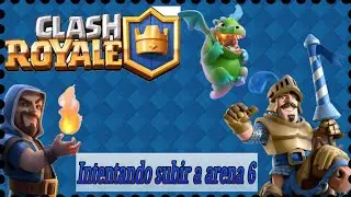 Intentando subir a arena 6