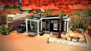 The Sims 4 || Speed Build || Industrial Tiny Home