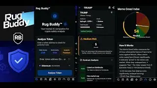 Introducing Rug Buddy, your AI-powered crypto safety app to detect scams, rug pulls & risky tokens!