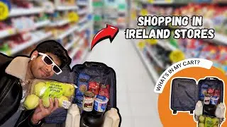 Weekly Grocery Shopping In An Ireland Store || Cost Of Groceries in Ireland || Groceries Budget