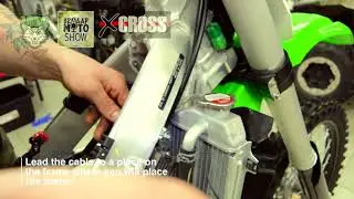 How to install a hour meter on a motocross bike