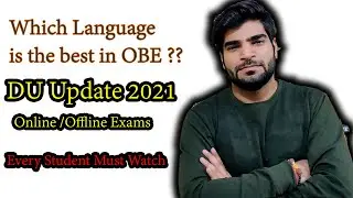 Language in OBE | DU Guideliens 2021 | OBE Tips | Don't do these mistake | Delhi University |