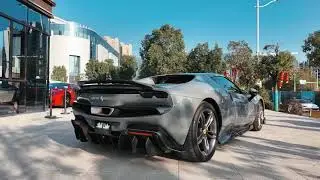 Ferrari 296 GTB with DARWINPRO Carbon Fiber Aerodynamics Body Kit #darwinpro