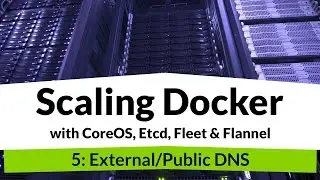 Scaling Docker #5 - Routing DNS to Docker images running on a CoreOS Cluster
