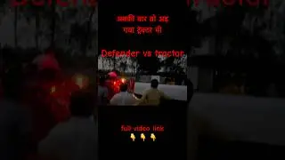 Defender vs tractor tochan #tugofwar #4x4 #offroadvehicle #defender #tochan #viralvideo #shortvideo