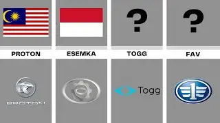 Comparison: Car Brands by Country 2 | 2023