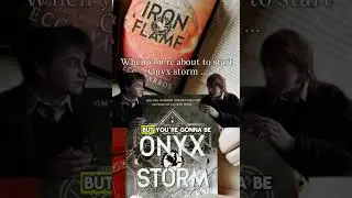 When you start onyx storm #rebeccayarros #booktube #bookish #bookrecommendations #bookhumor