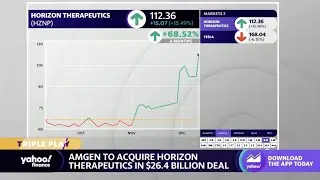 Amgen set to acquire Horizon Therapeutics in $26.4 billion deal