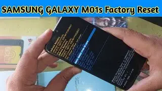 samsung galaxy M01s Hard Reset