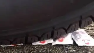 tire crush compilation