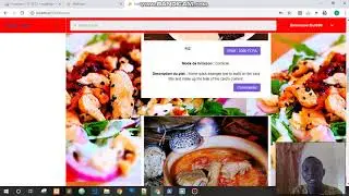 Application de r&eacute;seau social d'alimantation. (Bootstrap, nodejs)
