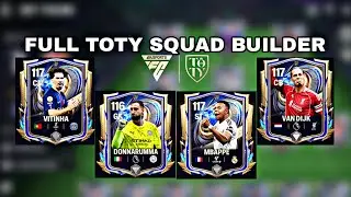 FULL TEAM OF THE YEAR SQUAD BUILDER | EAFC MOBILE 