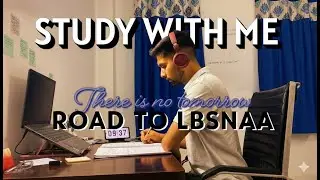 STUDY WITH ME, THERE IS NO TOMORROW (real time/real sound), night owlers