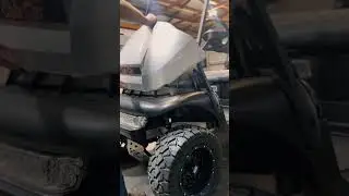 Completed Golf Cart Project. 2018 Club Car Precedent