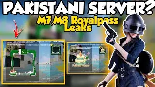 Pakistani Server in Pubg Mobile?😱 | M7,M8 Royalpass Leaks 1.8 Update | FalinStar Gaming