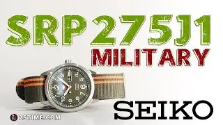 SEIKO 5 Sports SRP275J1 Military Style | A Great Field Watch Under 300