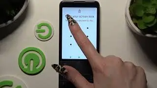 How do I check a saved password in Google Password Manager on the DUOQIN F22 Pro?
