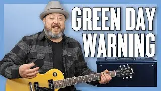 Урок игры на гитаре Green Day Warning + обучающее видео