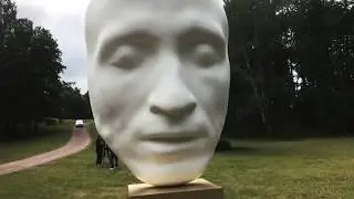 Маска Пушкина в Петергофе / Pushkin's Death mask in Peterhof