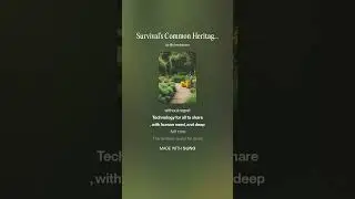 Survival's Common Heritage #AI #Song by #Suno #lyrics by #Gemini #music #newmusic 