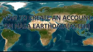 HOW TO CREATE AN ACCOUNT ON NASA EARTHDATA//ASTER //STEP BY STEP//ASTER DEM #tutorial #qgis
