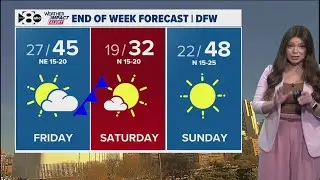 DFW Weather: Melting continues but more arctic air is on the way!