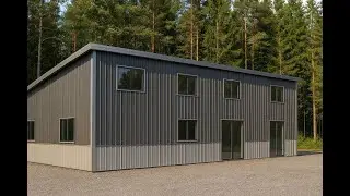 Epic 30x50 Single Slope Barndominium Kit [Extra Tall & Customizable]