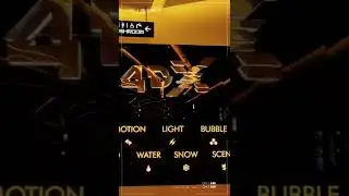 4dx Theater Experience at Marketcity, Bengaluru .