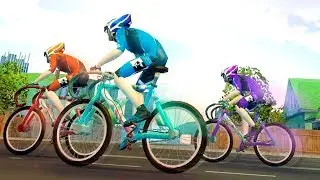 Bike Racing Games - City Bicycle Racing Fever 3D - Gameplay Android & iOS free games