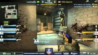 fer INSANE SNEAKY 4K and ONE KNIFE vs NRG | ECS North America | Luminosity vs. NRG eSports - CSGO