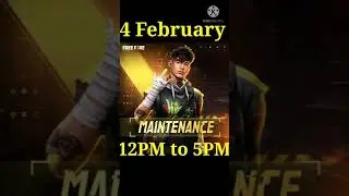 Free Fire Maintenance Time | Free Fire not open problem slove 2021