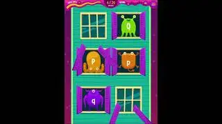 MONSTER MANSION MATCH - LETTER MATCH
