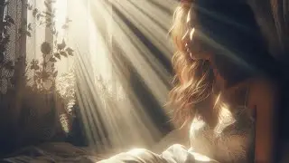 The sun leaking through the curtains　～ カーテンライトを通して ～　/ Soaring harmonies / water sound / ('_')
