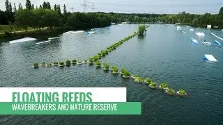 UNIT Parktech: Floating reeds and wavebreakers
