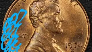 1970 S Lincoln Cent Obverse Cud Error value $5.00+ based on condition