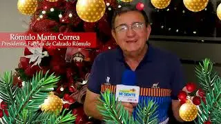 Magaz&iacute;n MI GENTE - Saludo Navidad 2023. R&oacute;mulo Mar&iacute;n Correa, Presidente, F&aacute;brica de Calzado R&oacute;mulo.