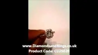 Tiffany Legacy Style Emerald Cut Diamond Halo Ring.wmv
