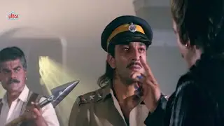 कुत्ते की मौत मारूंगा...तुझे भरे बाज़ार में | Sanjay Dutt vs Kiran Kumar | Thanedaar Iconic Dialogue