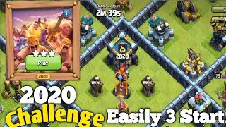 Easily 3 Start 2020 Challenge ll Beat Strategy 2020 Challenge ll Clash of clans 2022