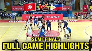 Strong Group PH vs Tunisia Full Game Highlights | 34th Dubai International Basketball Championship