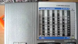Radio DARC - Rohrbach Wall Germany  RX World Radio (Tesco) vs Degen DE1103