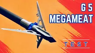 G5 MEGAMEAT 100 gr Broadhead Test