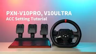 PXN V10 PRO, ULTRA Direct Drive Bundle & Assetto Cotsa Competizione Tutoral for PC
