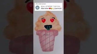 🍦🤑❤️❓️#emojimix #shortsart #art #howtocolouring