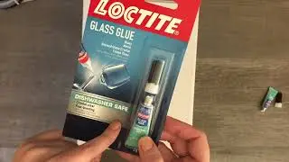 Review: Amazon - Loctite Glass Glue  - Didn't work for me, but may work for you...