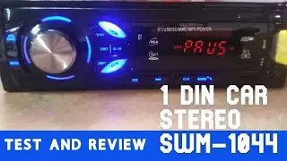 What audio chips Inside of SWM-1028 CAR STEREO with Test of 2F Farad Super Capacitor