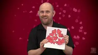 Surprise someone with this beautiful card on Valentine's Day - NID DIY 001